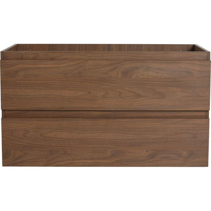 36" Wall-Mounted Bathroom Vanity (Only the Cabinet Body)2