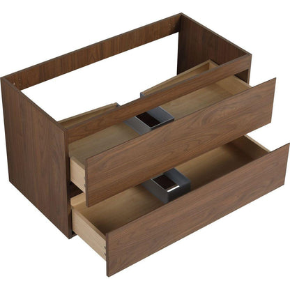 36" Wall-Mounted Bathroom Vanity (Only the Cabinet Body)2