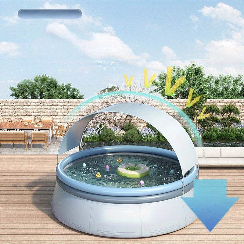 94.49inx25.98in outdoor inflatable swimming pool