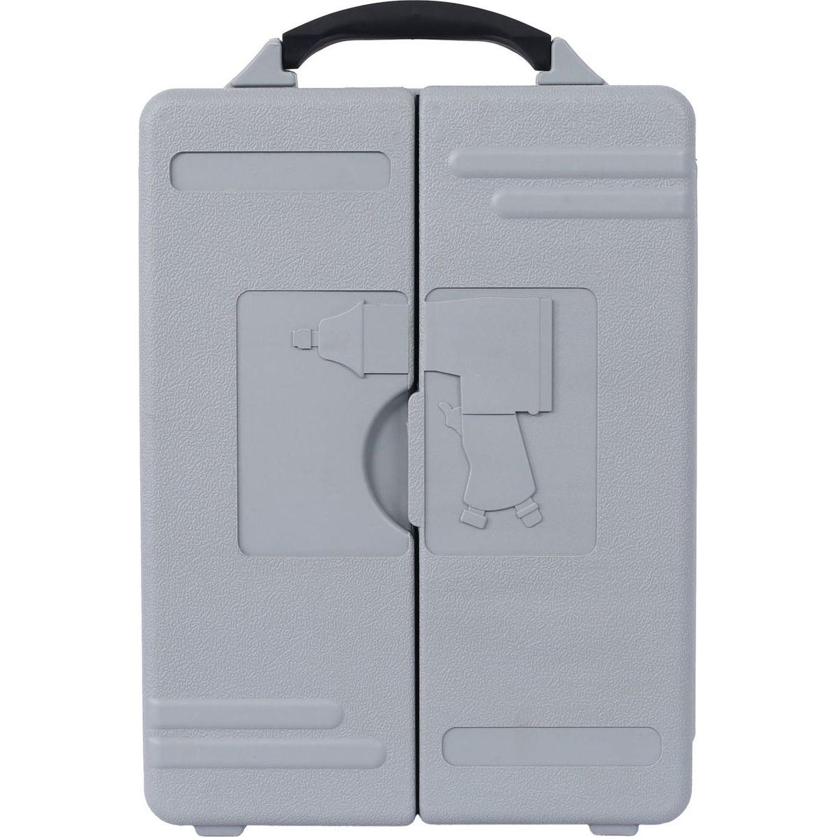 Air Tool and Accessories Kit, 71 Piece, Impact Wrench, Air Ratchet, Die Grinder, Aire Hammer, Hose Fittings, Storage Case