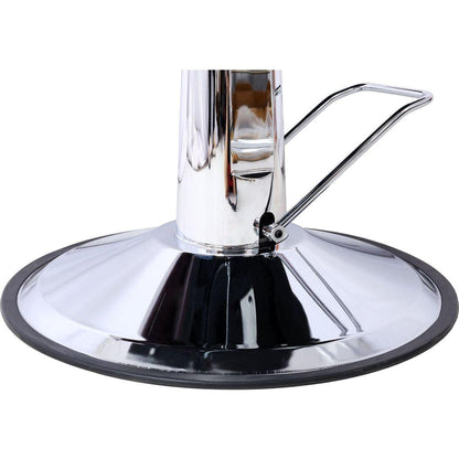 Artist hand Hair Stylist All Purpose Barber Chair for Barbershop Salon Chair,Heavy Duty Hydraulic Barber Chair Spa Furniture Shampoo Reclining Extra Wider Seat Beauty Hair Salon Equipment, brown