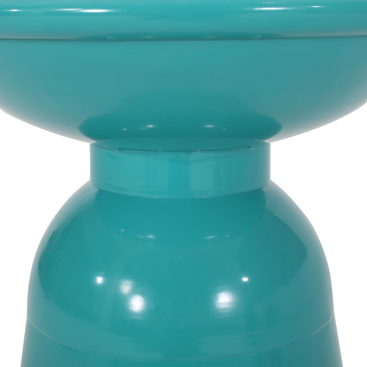 Metal S/2 end table
