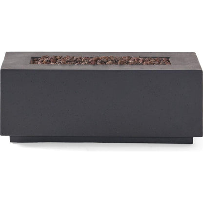 40" RECTANGULAR MGO FIRE PIT - 40 000 BTU