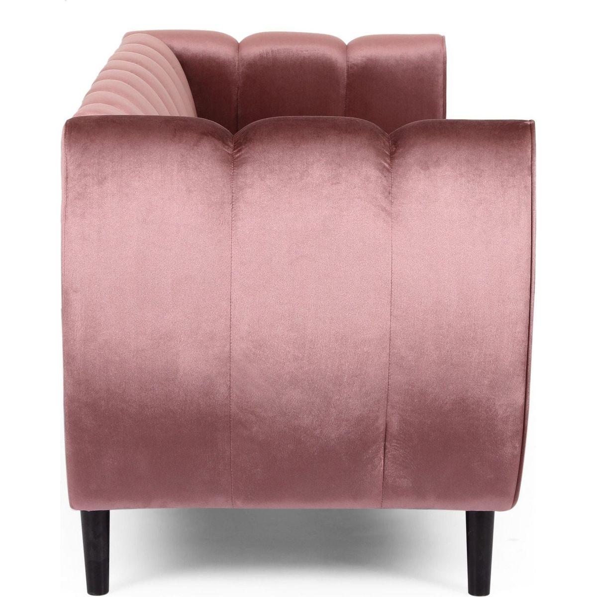 Miranda Velvet 3-Seater Sofa