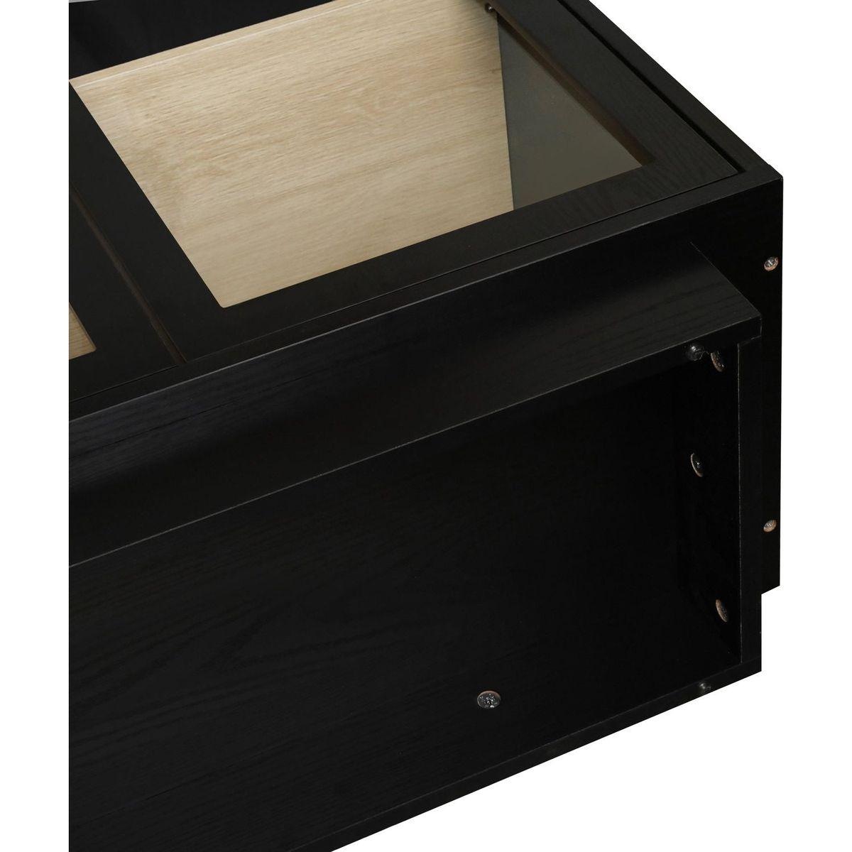 Storage Cabinet with Acrylic Door for Living Room, Dining Room, Study