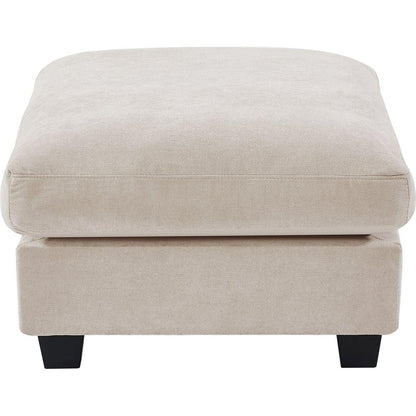 Modern Large L-Shape Feather Filled Sectional Sofa, Convertible Sofa Couch with Reversible Chaise for Living Room