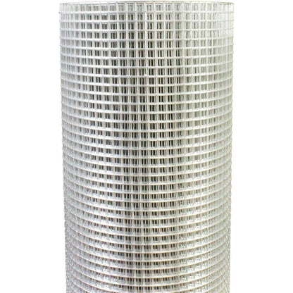 Hardware Cloth 1/4 inch 48in x 100ft 23 Gauge, Hot-dip Galvanized After Welding Chicken Wire Fence Roll Garden Plant Welded Metal Wire Fencing Roll, Rabbit Cages Snake Fence
