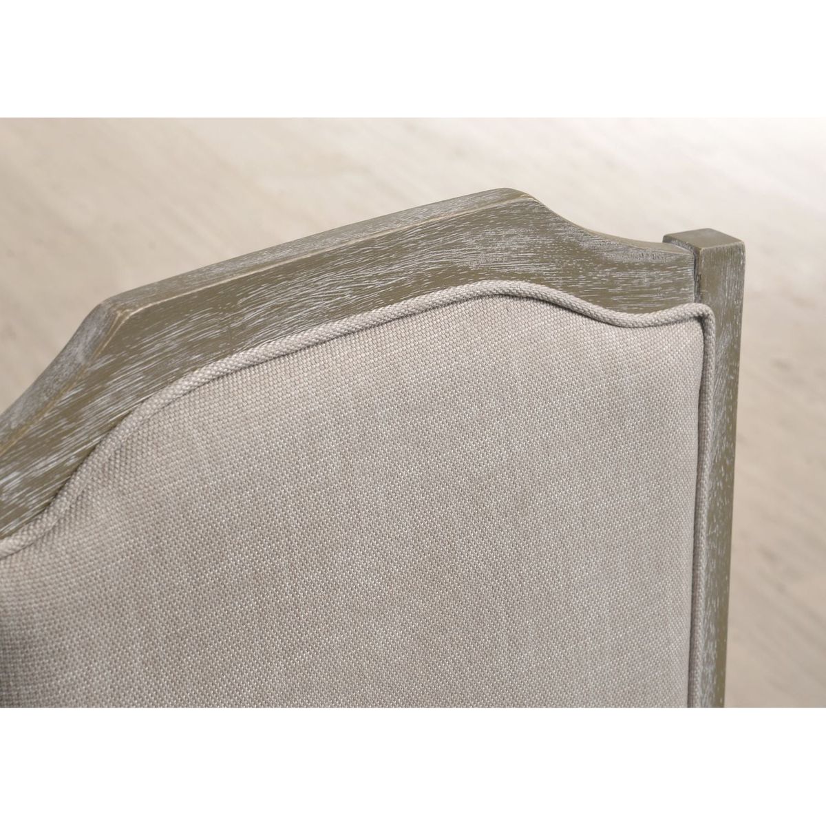 Ferran Wood Pedestal Dining Chair in Reclaimed Gray, Set of 2