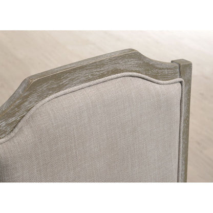 Ferran Wood Pedestal Dining Chair in Reclaimed Gray, Set of 2