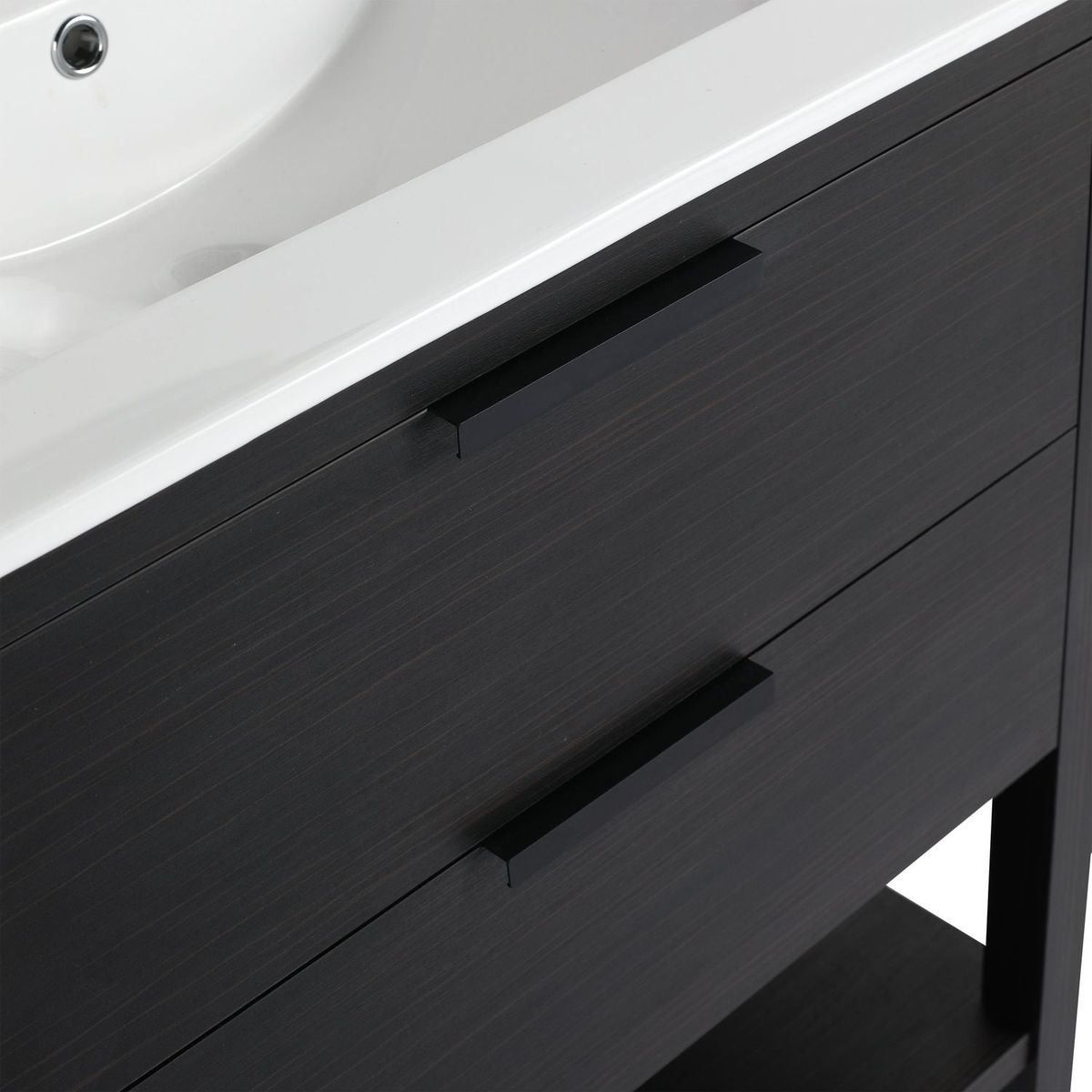 30 inch Bathroom Vanity With Sink and 2 Soft Close Drawers