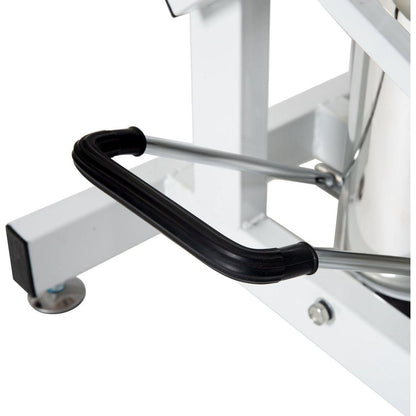 42.5INCH HYDRAULIC PET GROOMING TABLE WITH "H" ARM PINK