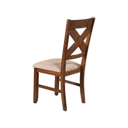 Karven Solid Wood Dining Chairs, Set of 2