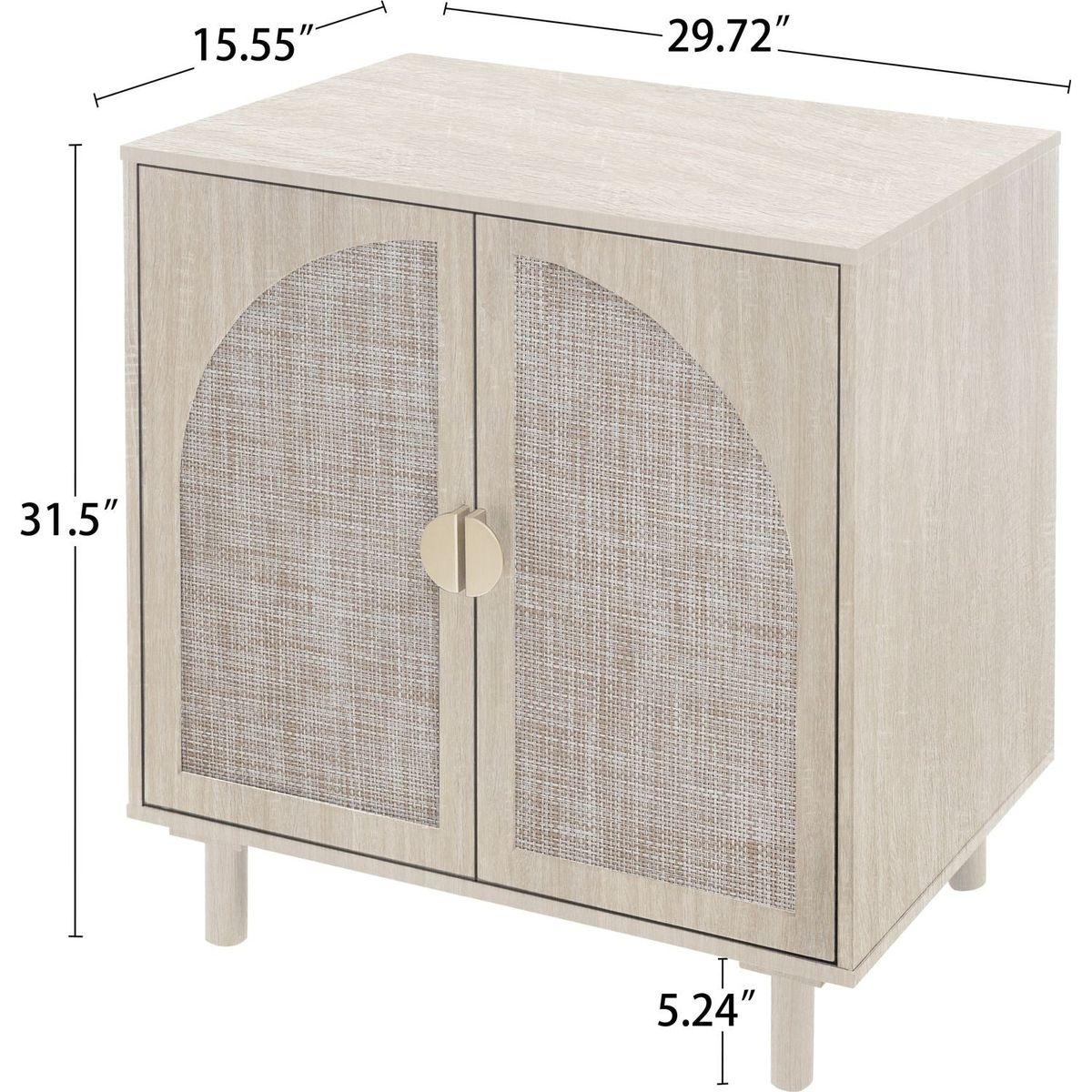 2 door cabinet, Suitable for Bedroom, Living Room, Study