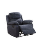 Parklon Recliner (Motion) in Blue Microfiber