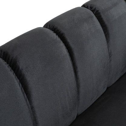 Miranda Velvet 3-Seater Sofa