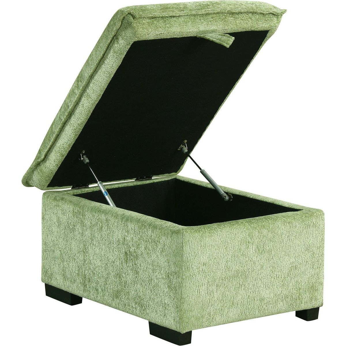 82.67"Convertible Sofa Bed Sectional Sofa Sleeper L-shaped Sofa with a Storage Ottoman,Two Pillows, Two Power Sockets and Two USB Ports for Living Room, Green