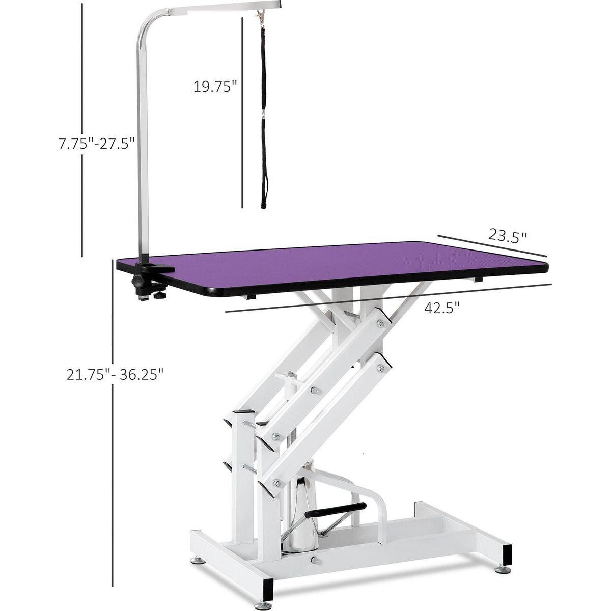 42.5INCH HYDRAULIC PET GROOMING TABLE