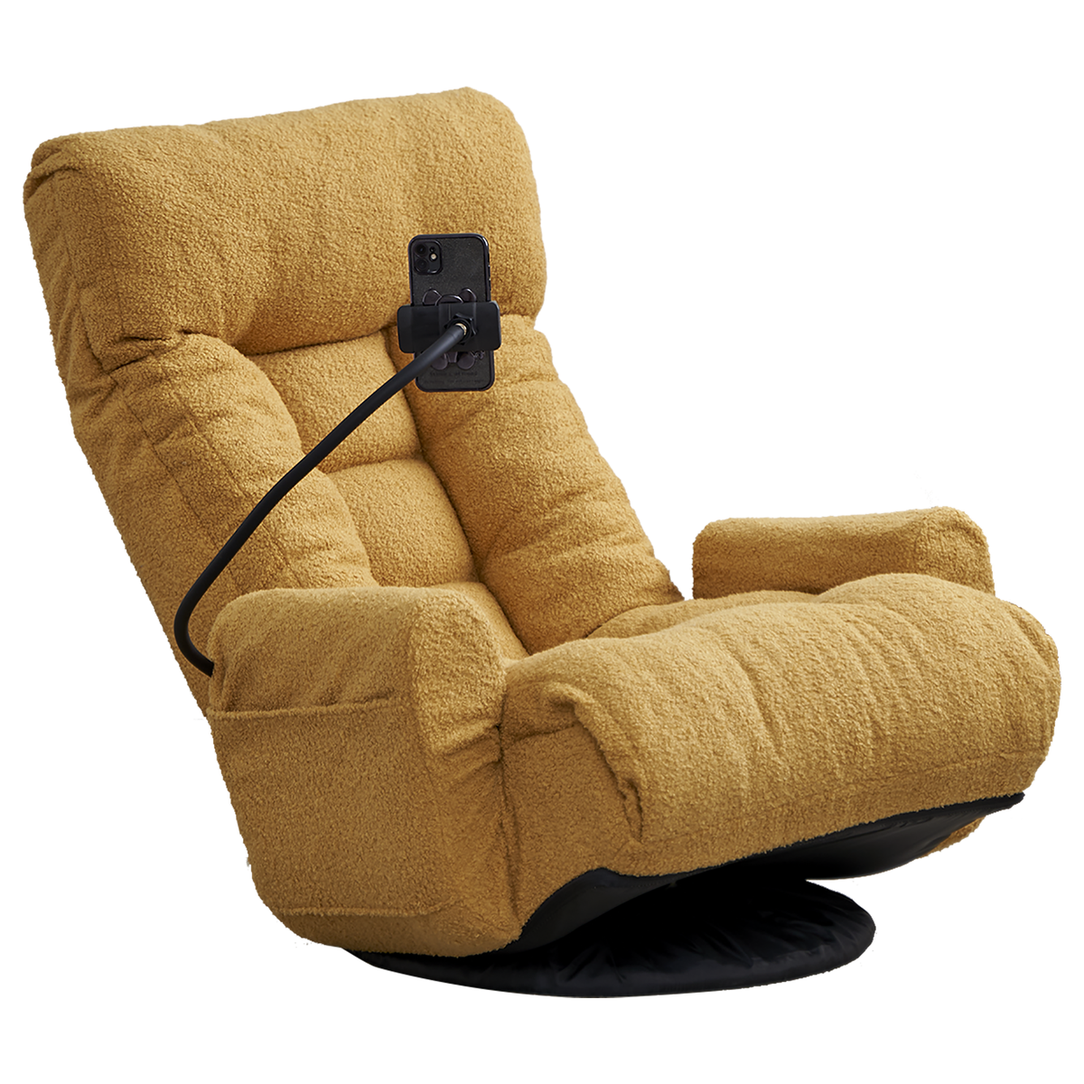 Adjustable head and waist, game chair, lounge chair in the living room, 360 degree rotatable sofa chair,Rotatable seat Leisure Chair deck chair