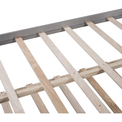 Full size Daybed with Twin size Trundle and Drawers, Full Size, Gray