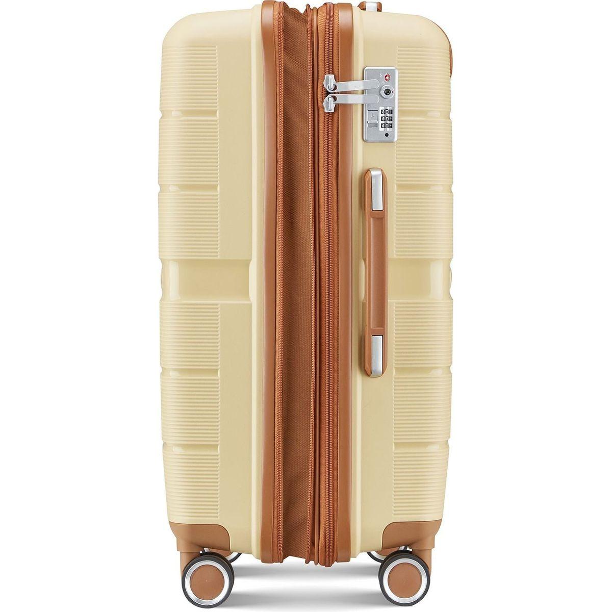 Luggage Sets 4 Piece(14/20/24/28) PP Lightweight & Durable Expandable suitcase