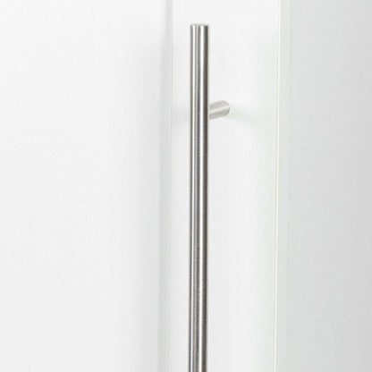 Stackable Wall Mounted Storage Cabinet, 15.75" D x 15.75" W x 70.87" H, White