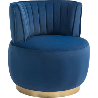 360 Degree Swivel Cuddle Barrel Accent Sofa Chairs, Round Armchairs with Wide Upholstered, Fluffy Velvet Fabric Chair for Living Room, Bedroom, Office, Waiting Rooms