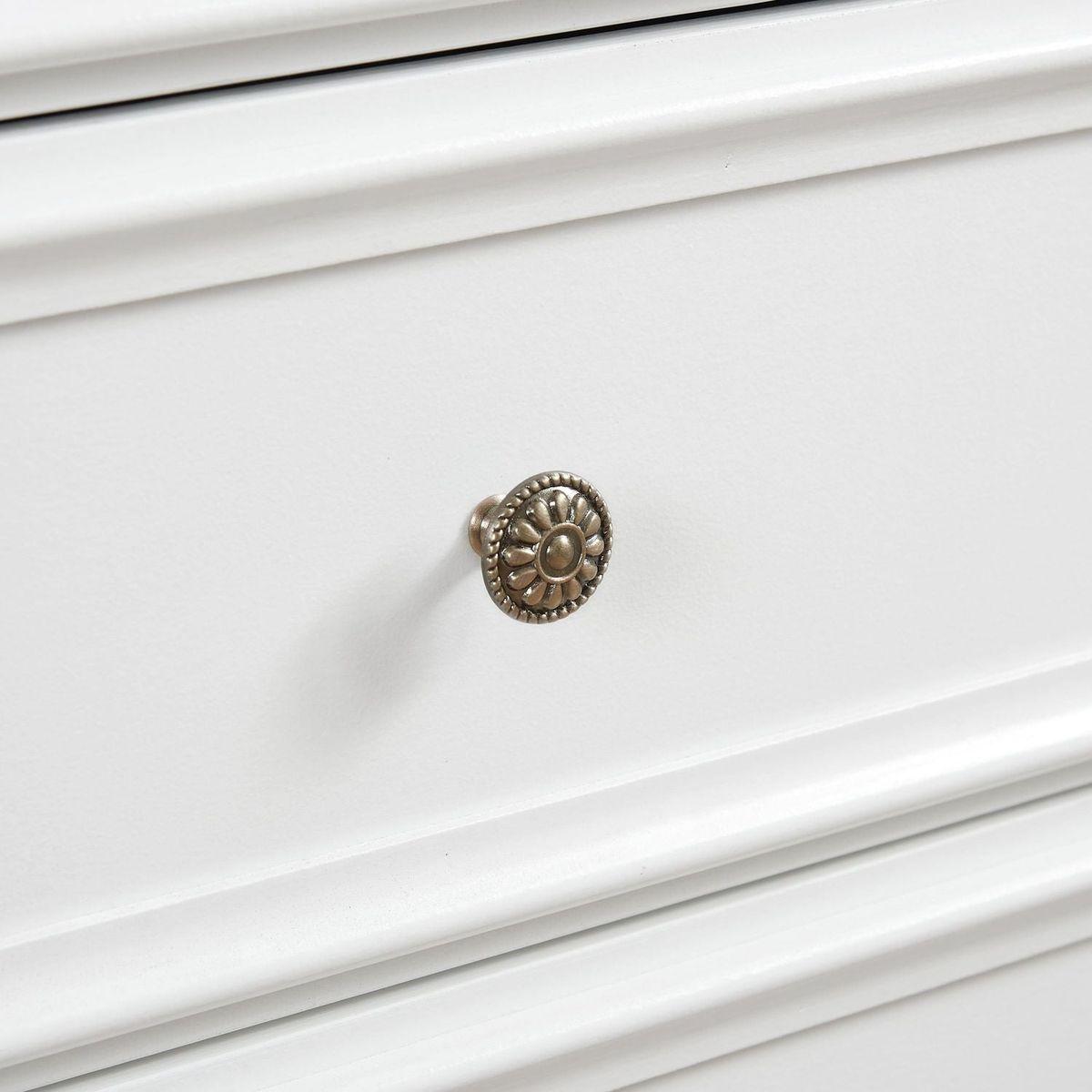 Modern 6 Drawers Dresser 6 Drawers Cabinet,Chest of Drawers Closet Organizers and Storage Clothes Storage Drawers Cabinet for Living Room, Farmhouse Dresser Organizer white