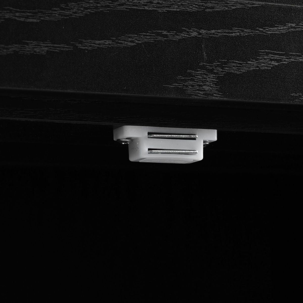 53.5"Farmhouse Kitchen Island with Power Outlet, Kitchen Storage Island with Drop Leaf, Spice Rack and Drawer, Rolling Kitchen Cart on Wheels, for Home, Kitchen and Dining Room, Black