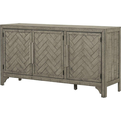 Designed Storage Cabinet Sideboard with MDF+Pine veneer, Adjustable Shelves, Suitable for Living Rooms, Entrance and Study Rooms.