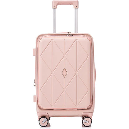 Luggage Sets 3 Piece(20/24/28), Expandable Carry On Luggage with TSA Lock Airline Approved, 100% PC Hard Shell and Lightweight Suitcase with Front Pocket and Spinner Wheels