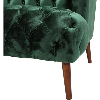 Comfy 3-seat Sofa with Wooden Legs, PU, for Living Room and Study