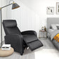 Recliner Chair for Living Room Massage PU Leather Recliner Sofa Home Theater Seating with Lumbar Support