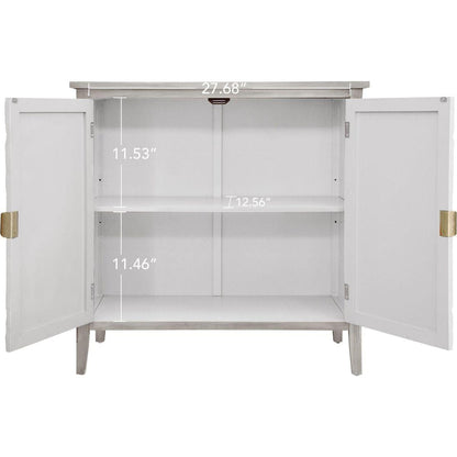 2 Door Cabinet, American Furniture, Suitable for Bedroom, Living Room, Study