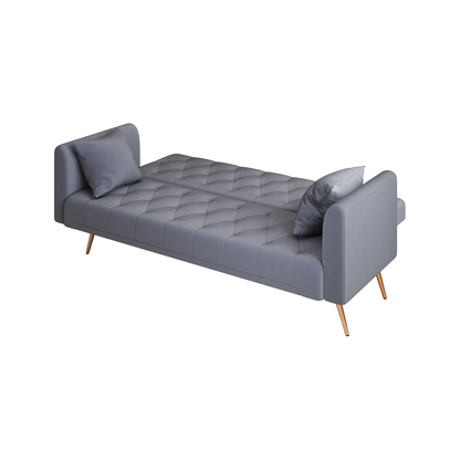 71" Convertible Double Folding Living Room Sofa Bed