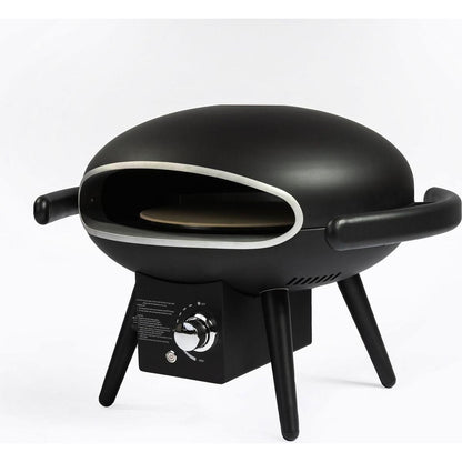 Gas Pizza Oven, Propane Outdoor Pizza Oven, Portable Pizza Oven For 12 Inch Pizzas, With Gas Hose & Regulator