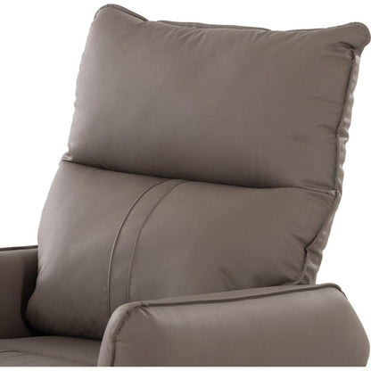 270 Power Swivel Rocker Recliner Chair, Electric Glider Reclining Sofa with USB Ports, Power Swivel Glider, Rocking Chair Nursery Recliners for Living Room Bedroom(Brown)