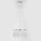 Fancy hanging ceiling lamps luxury modern pendant light crystal chandelier