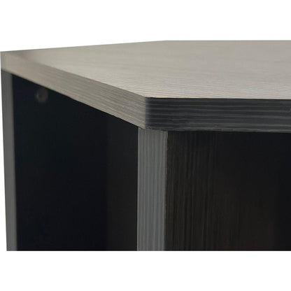 23.62" Hexagonal Coffee Table Side Table Nightstand Burmese Sumac