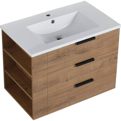 30 Inch Bathroom Vanity With Top(GGRB3020MOWH)