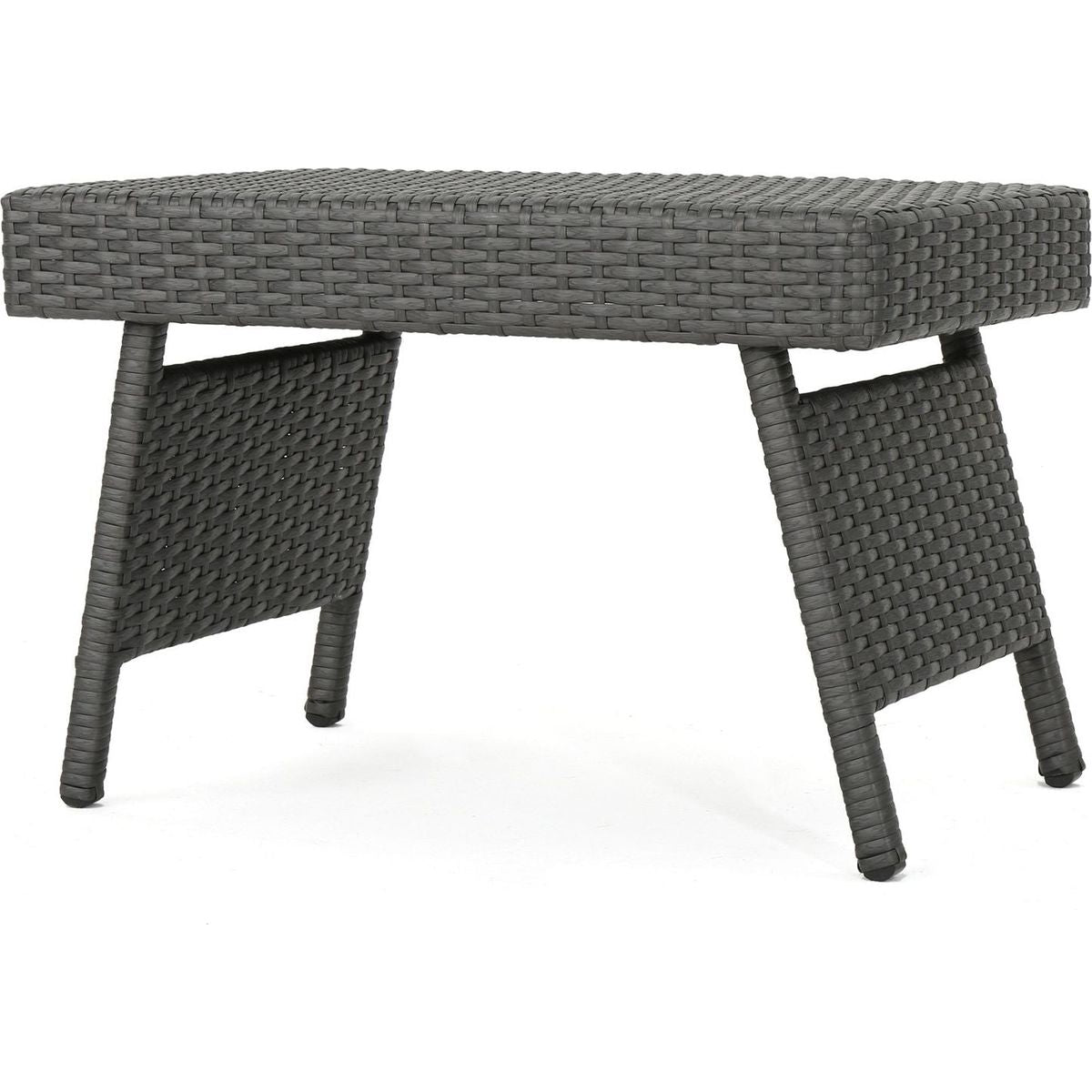 SALEM PE WICKER SNACK TABLE