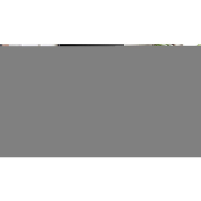 Mantel Stone TV Media Stand with with Faux Stacked Stone Surround, Modern Entertainment Console with Open Storage Space,Grey, 58.31"Wx15.39"Dx26.06"H