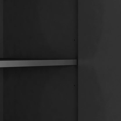 White Modern Buffet Cabinet with Storage, Fluted Sideboard Large Buffet with Adjustable Shelves, Credenza, Accent Cabinet Console Table