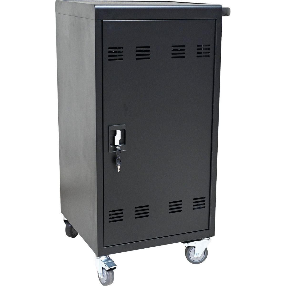 Mobile Charging Cart and Cabinet for Tablets Laptops 45-Device