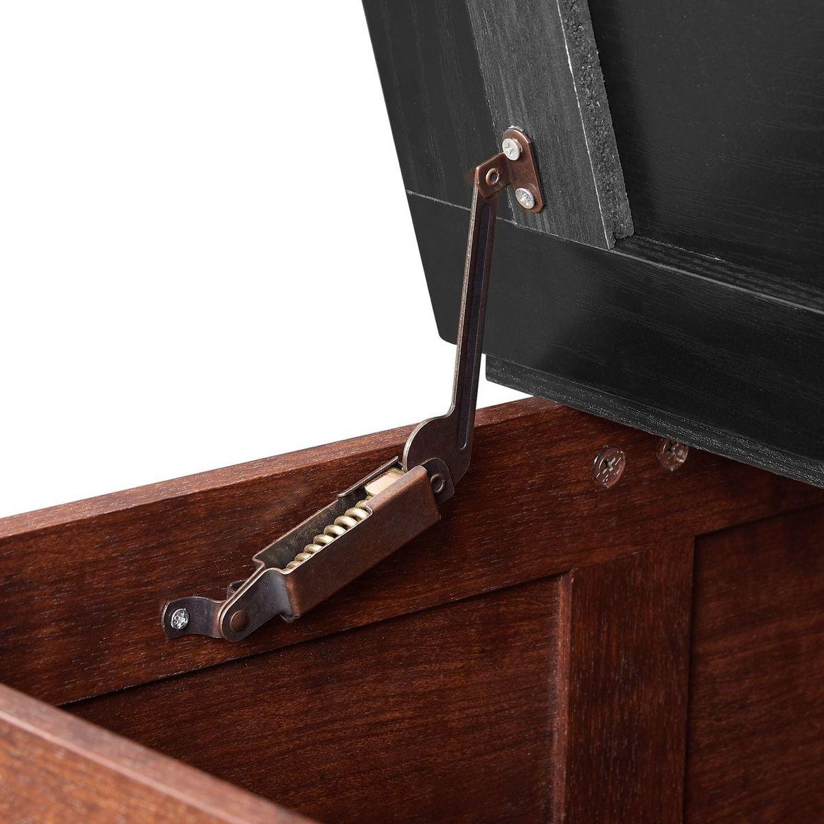 Farmhouse Coffee Table, Square Wood Table with Large Hidden Storage Compartment for Living Room, Barn design Center Table Rustic Cocktail Table with Hinged Lift Top for Home L31.5"xW31.5"xH18 OAK