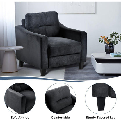 Couch Comfortable Sectional Couches and Sofas for Living Room Bedroom Office Small Space