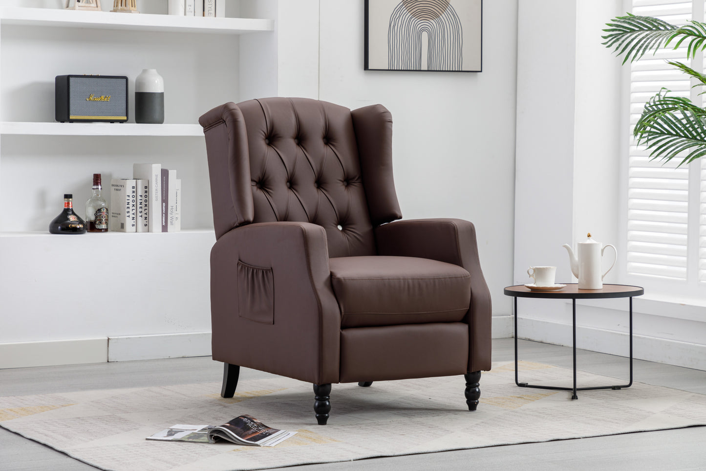 Modern Comfortable Upholstered leisure chair / Recliner Chair for Living Room