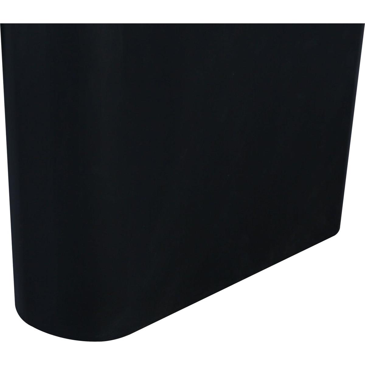 51" Tapered Tabletop Coffee Table (BLACK)