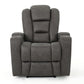 33" Wide Power Standard Recliner Chair with Arm Storage with USB