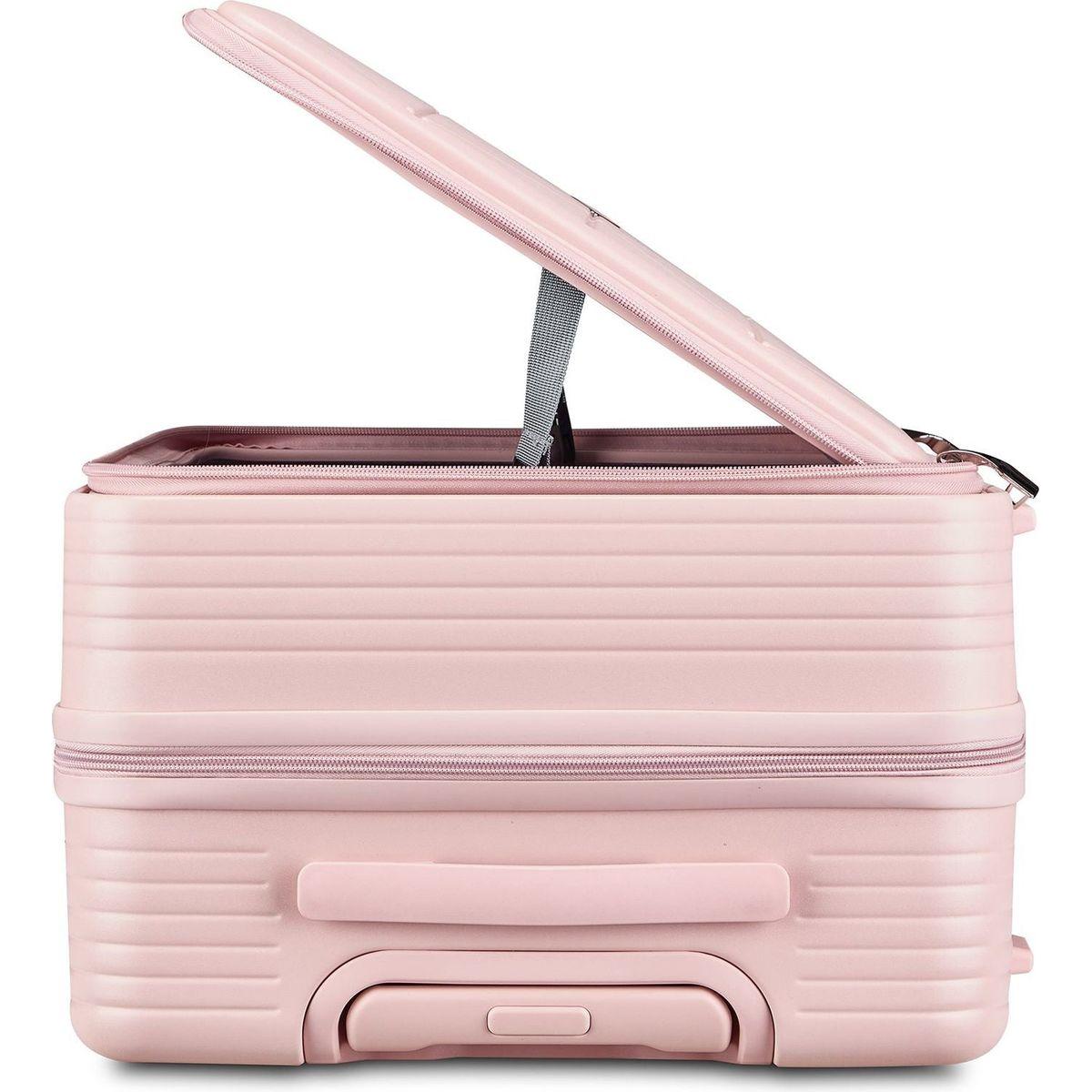 Luggage Sets 3 Piece(20/24/28), Expandable Carry On Luggage with TSA Lock Airline Approved, 100% PC Hard Shell and Lightweight Suitcase with Front Pocket and Spinner Wheels