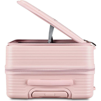 Luggage Sets 3 Piece(20/24/28), Expandable Carry On Luggage with TSA Lock Airline Approved, 100% PC Hard Shell and Lightweight Suitcase with Front Pocket and Spinner Wheels